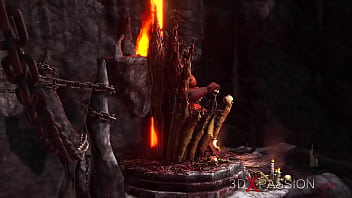 Preview 1 of Chut Land Photos - Inferno. Hot sex in hell. Devil fucks hard a young sexy girl