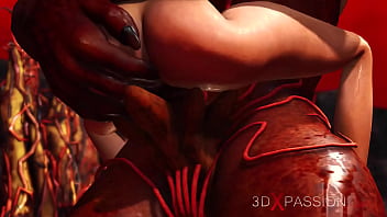 Preview 4 of Chut Land Photos - Inferno. Hot sex in hell. Devil fucks hard a young sexy girl