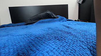 Preview 3 of Con Demetriou Gay - *&gt_ Mandy Mynx Skinny Latino gags on cock