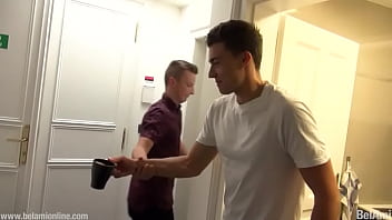Preview 1 of Movie Momxxx - Guy fucking Handcuffed guy