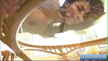 Preview 2 of Havi Qulity - Lovely natural big tit amateur teen takes a steamy hot shower and reveal her amazing body