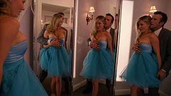 Preview 4 of Xxx Voedse - Kaitlin Doubleday - Hung - Suegro follandose a la dama de honor