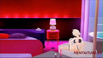 Preview 4 of Pron Ktubu - Boku No Hero Hentai - Mitsuki Bakugou uses a dildo with herself and Squirt