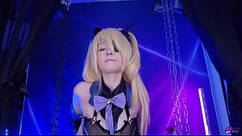 Preview 4 of Molly Jane Mom Son Anal - Fischl Genshin Impact Cosplay
