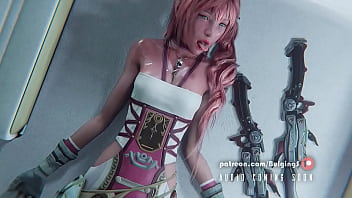 Preview 4 of Bokep Suster Com - Final Fantasy Serah Farron deepthroat