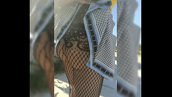 Preview 1 of Heimlich Abgespritzt - Fucking dildo in public