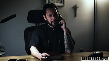 Preview 1 of Xxx Foging - PURE TABOO Eliza Eves Seduces Priest During Intervention