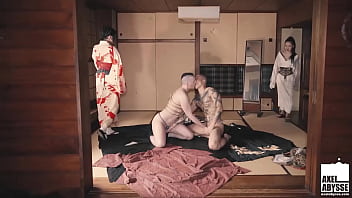Preview 1 of Xxx Bf Silpa Setti - AXELABYSSE Axel Abysse And Yoshi Kawasaki Fisted