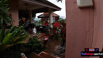 Preview 2 of Xxxxxxx Vidio Dawonlodig - Amateur teen couple travels and fuck somewhere in the mountains of Thailand