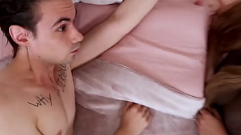 Preview 1 of Sunny Fuck A Girl - I wake up and find these two goddesses in my bed,  they are horny and want to give me a blowjob. Every man&#039_s dream!Fu ...