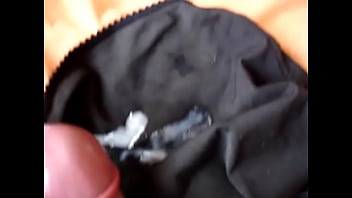 Preview 4 of Nails Peehole Handjob - cum  in black panties