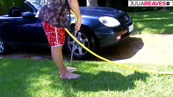 Preview 1 of Jackie Wwe - He cares more about his car but now he has to fuck whether he wants to or not