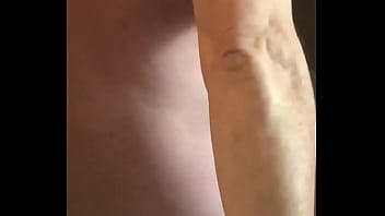 Preview 1 of Groping Real Cam - Swallowing a huge load of my own cum,  and a self facial!!!