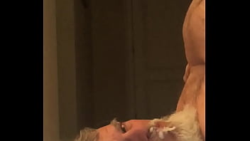Preview 4 of Groping Real Cam - Swallowing a huge load of my own cum,  and a self facial!!!