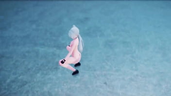 Preview 4 of Tubidio Io - MMD RWBY Gym Weiss Wiggle Wiggle Submitted (by WS MMD)