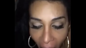 Preview 2 of Cute Girl Lured - Sexy shemale suck a Big White cock