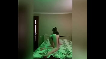 Preview 1 of Hulicam Jakol - hot brunette fucks herself in the pussy and mouth with a big dildo