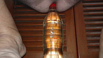 Preview 1 of Mature Amateur Stockings - 1.25 Bottle Fucking deep in hungry Ass.