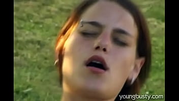 Preview 4 of Give Son Bab - Busty Elena D aka Elena A in the garden