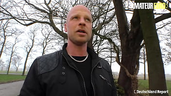 Preview 1 of Hard Butiful Girl Sex - AMATEUR EURO - #Sina Deluxe - Deutsche Wife Takes Cock On Her Husband&#039_s Truck