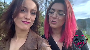 Preview 1 of X Xx Bf Hd Photos - Jade et Leila se font tourner deux lascars bien mont&eacute_s