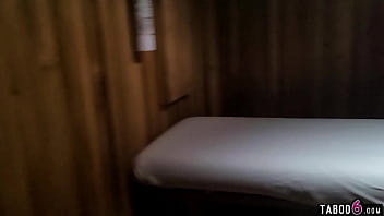 Preview 1 of Cuckold Edge - Lesbian amateur sex with two hot MILFs doing it in a sauna in Alaska