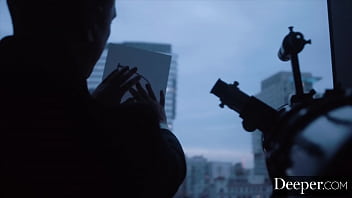 Preview 2 of Arap Ten Gest - Deeper. Voyeur lives out his kinks through a telescope