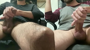 Preview 2 of Indian Sex Game Video - watching porn jerking off with my friend