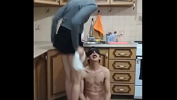 Preview 1 of Very Hard And Forced Xxx Videos - Husband doesn&#039_t know that I have a slave who licks my pussy