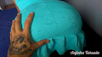 Preview 2 of Dohtahr Dad - Novinha de vestidinho sem calcinha