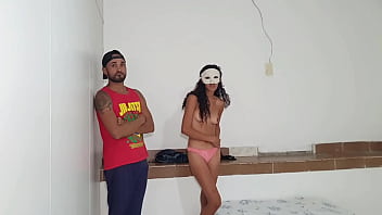 Preview 3 of Mana Izumi Uncensored - bastidores da grava&ccedil_&atilde_o com a novinha de 18 anos enteada do leo ogro fazendo porno amador com jr doidera gravando