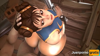 Preview 2 of England Sexxx - Chun Li is fucked by a Fortnite player