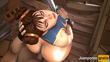 Preview 1 of England Sexxx - Chun Li is fucked by a Fortnite player