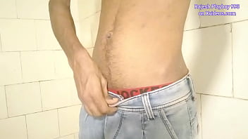 Preview 3 of Www Xxx Hind - Rajesh Playboy 993 Two Pissing in the Bathroom Videos. Golden Shower Big Cock Uncircumcised foreskin Hairy Balls Pubes Pubic Hair