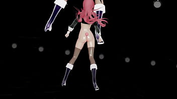 Preview 3 of Porno Nylon Mature - MMD Red