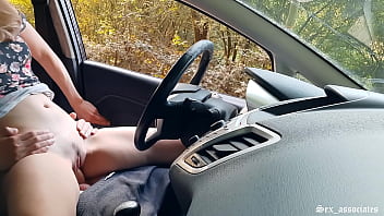 Preview 2 of Nikki Zone - Public Dick Flash! a Naive Teen Caught me Jerking off in the Car in a Public Park and help me Out.