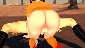 Preview 1 of Mangal Davar - Scooby Doo - Double futa -  Daphne fucks Velma - 3D Hentai