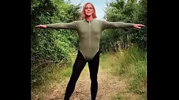 Preview 4 of Hucow Lactation - Opaque tights for dance