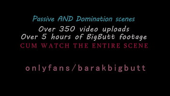 Preview 4 of Porn And Fingering - Big Butt Takes Big Dildo