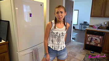 Preview 1 of Japan Fucking Porn - Naughty StepDaughter Bribes StepDaddy For Sex Lesson: Brandibraids