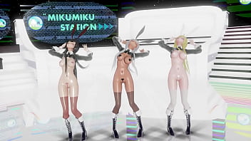 Preview 2 of Anal Assholet - MMD Trio 1