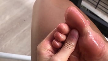 Preview 3 of Father Trapped Daughters - Gina Gerson play with feet