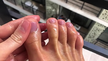 Preview 4 of Father Trapped Daughters - Gina Gerson play with feet