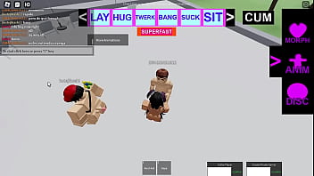 Preview 3 of School Sex Trening - Having sex with 2 random guys on roblox