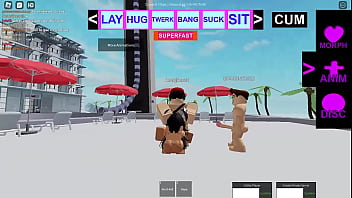 Preview 1 of School Sex Trening - Having sex with 2 random guys on roblox
