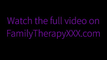 Preview 4 of Sunny Lione Oil Xxx - Sex Practice With Hot Step Sister - Skylar Vox - Family Therapy - Alex Adams