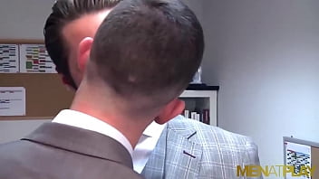 Preview 2 of Lesbian Penis Belt - MENATPLAY Gays In Suits Mike De Marko And Sunny Colucci Fuck