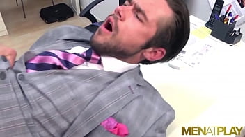 Preview 4 of Lesbian Penis Belt - MENATPLAY Gays In Suits Mike De Marko And Sunny Colucci Fuck
