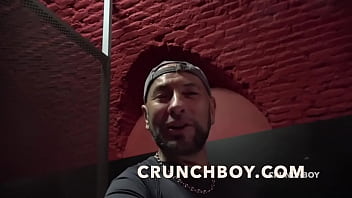 Preview 2 of Desi But Chid - the straight curious APOLO ADRII fucking raw BOny babyron at Boyberry Cruising madrid for Crunchboy