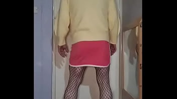 Preview 1 of Brazz Xxx Video Hd New 720 - crossdressing sissy looking to swallow a whole bladder full of another mans pee part 1